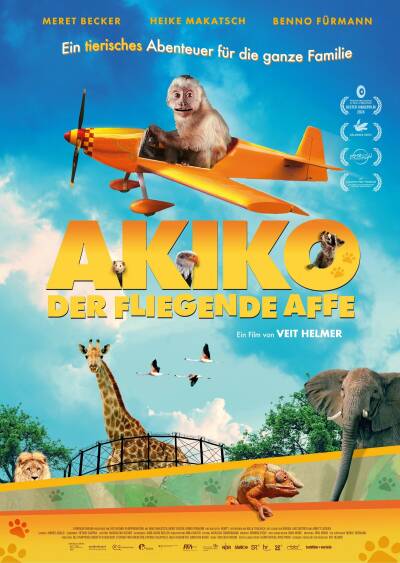 Filmplakat Der Besondere Kinderfilm: Akiko - Der fliegende Affe